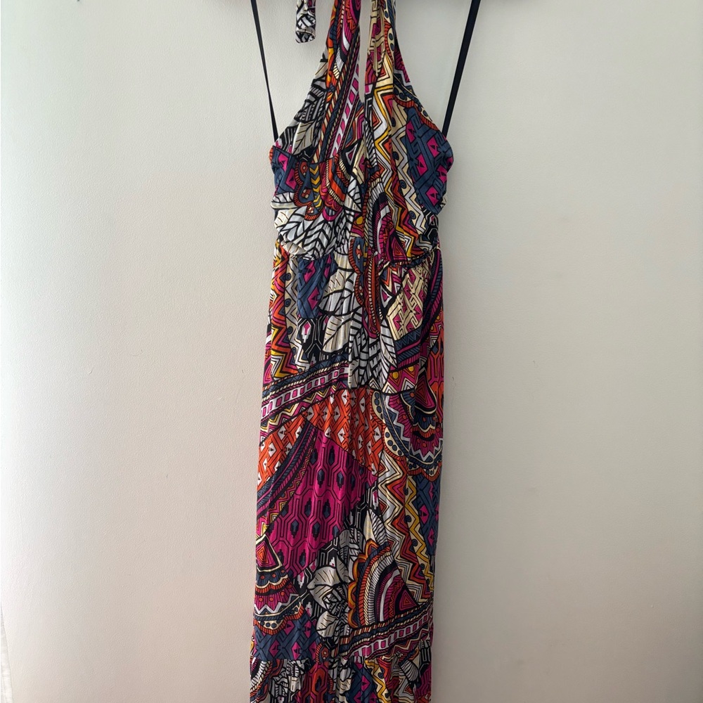 Anthropologie Maeve Halter Tie Cynthia Maxi Dress - Picture 3 of 3
